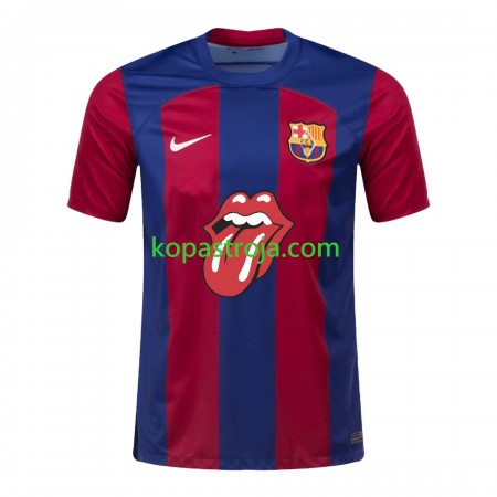Billiga Fotbollströjor FC Barcelona Rolling Stones Hemma tröja 2023/24 Kortärmad